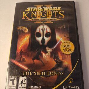 Star Wars : Knights of the Old Republic II (KOTOR 2) PC Video Game CIB Complete